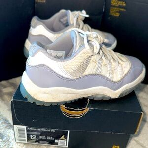 Air Jordan 11 Retro Low Cement Grey Kid's